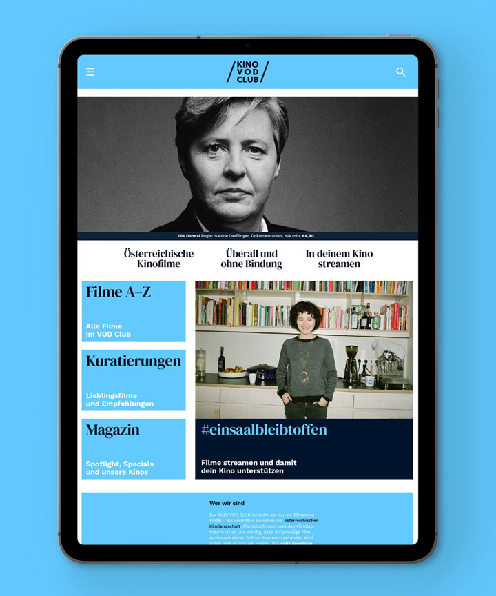 The Graphic Society: Titelbild Kino VOD Club