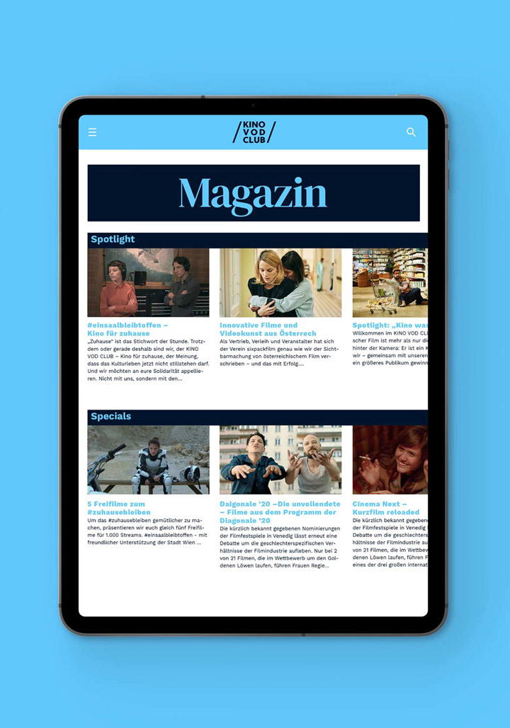 The Graphic Society: Kino VOD Club