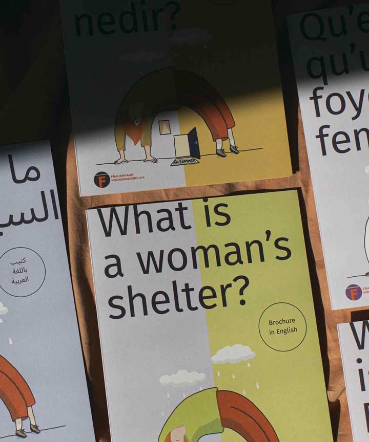 The Graphic Society: Titelbild Frauenhaus&shy;koordinierung Deutschland