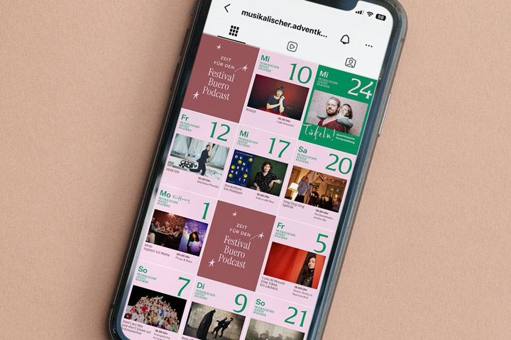 The Graphic Society: Musikalischer Adventkalender