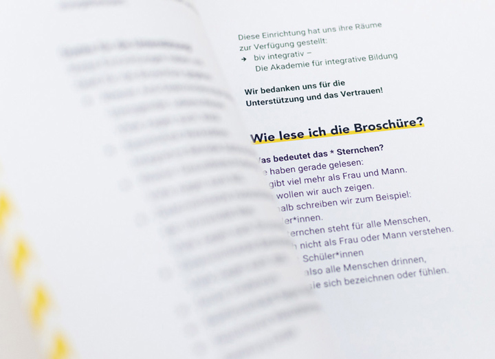 The Graphic Society: Leichte Sprache